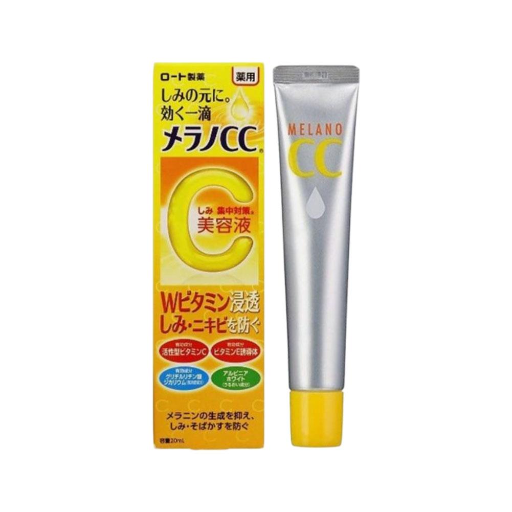 Vitamin C Serum Face - メラノCCロート エフェクティブジャパン インテンシブ アンチスポットエッセンス ビタミンC・E配合 くすみ改善