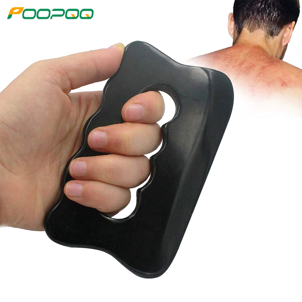 Jade Roller Gua Sha - 1 個の Gua Sha マッサージツール、Bian Stone