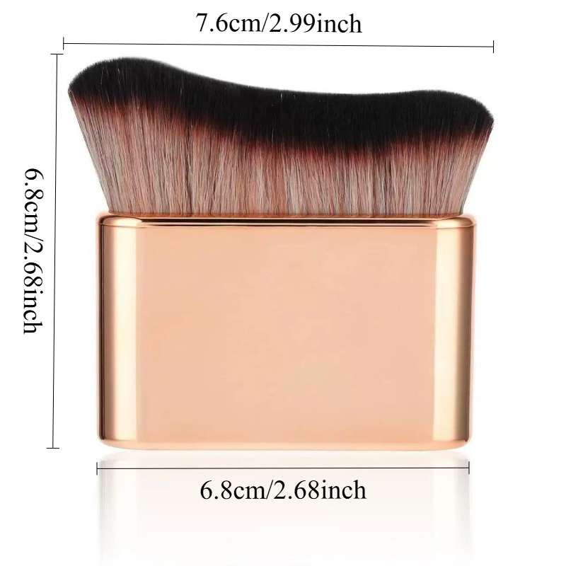 1個入りハンドヘルドメイクアップブラシ、ファンデーションブラ - Beauty Makeup Fashion のレビューと価格