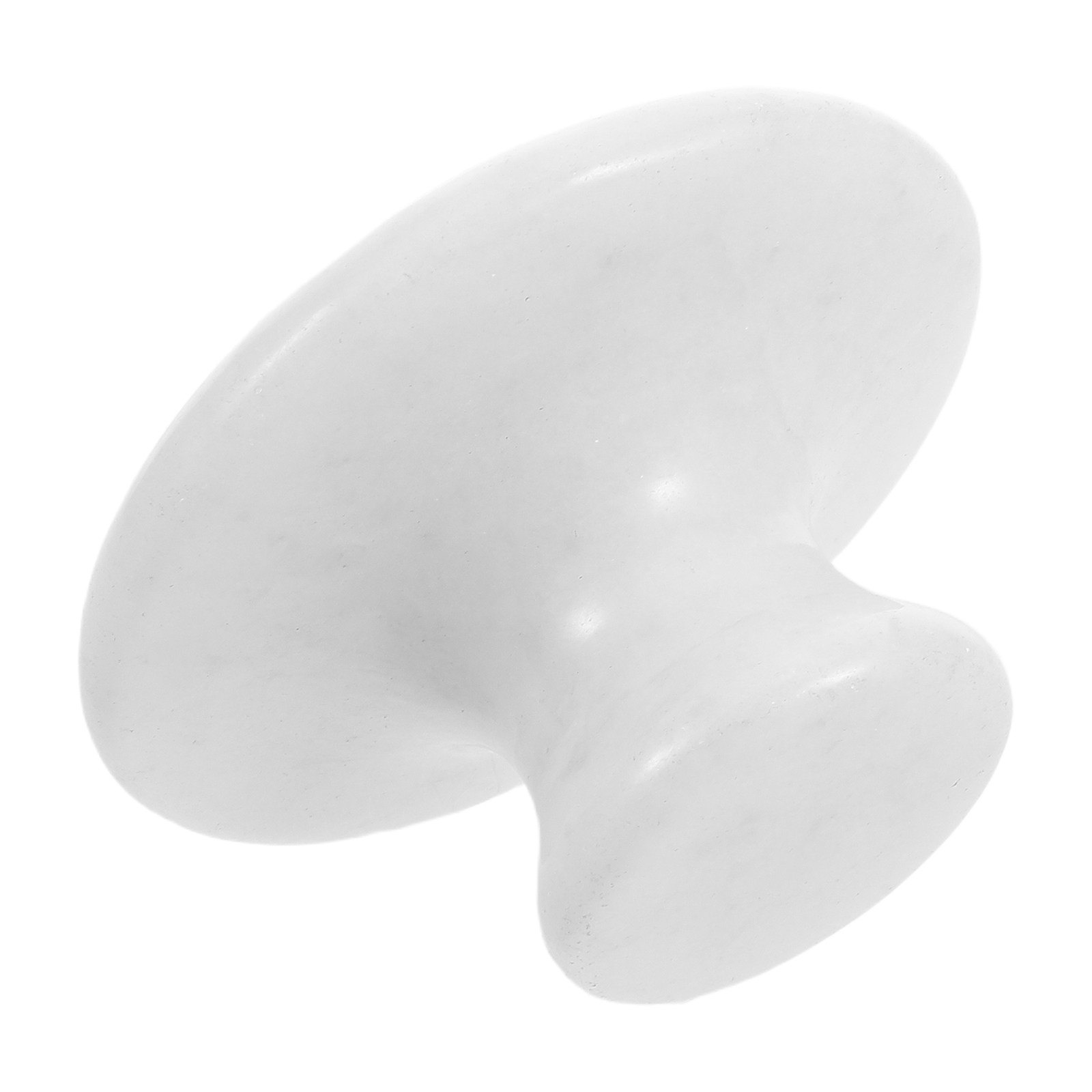 翡翠製フェイシャルマッサージローラー ホワイトマッシュルーム - Jade Roller Gua Sha のレビューと価格