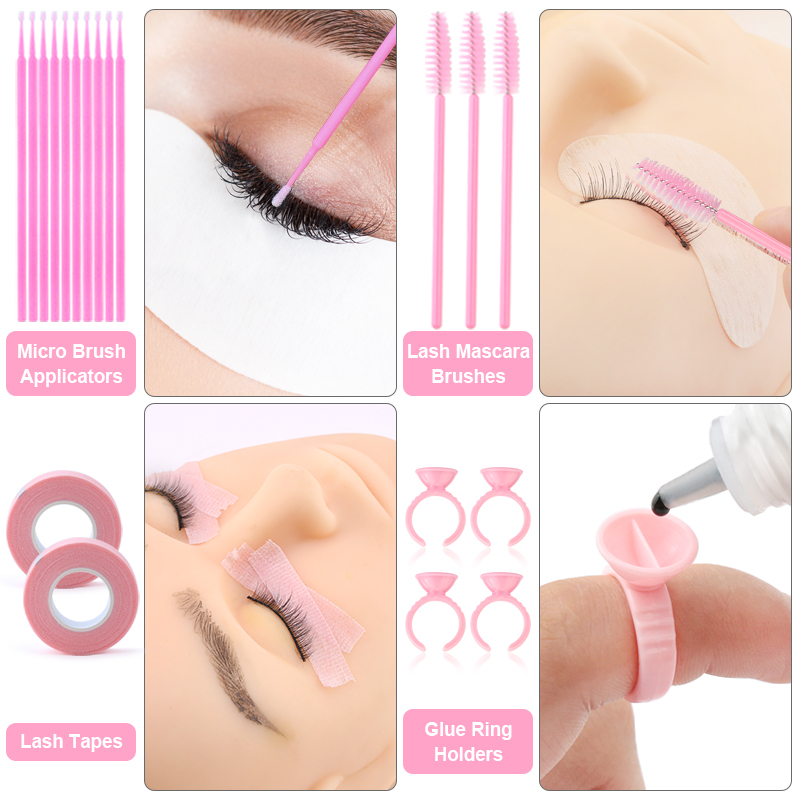 プロのまつげエクステブラシのセット,268個,マイクロブラシ - Beauty And Makeup Quotes のレビューと価格