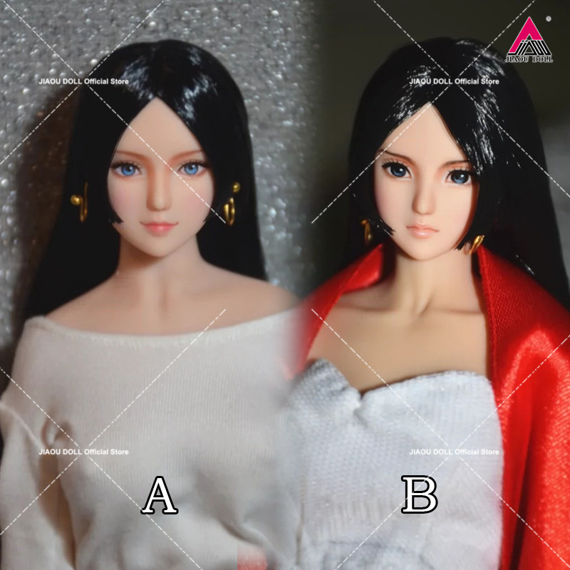 1/6 美少女オビツヘッドスカルプトアニメキャラクター黒髪メ - Beauty Real Makeup のレビューと価格