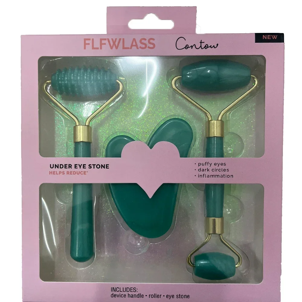 樹脂ローラーマッサージャー顔ボディかしゃではない翡翠石美顔器 - Jade Roller Gua Sha のレビューと価格