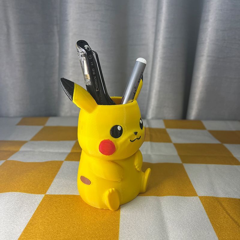 ポケモンの鉛筆立て型収納、かわいい漫画風デスクトップオーナメ - Beauty Makeup Fashion のレビューと価格