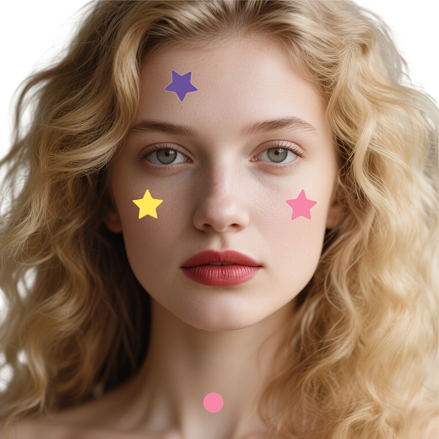 顔用ニキビパッチ、コンシーラーパッチ、ニキビパッチ、超薄型目 - Pressed Powder Foundation のレビューと価格