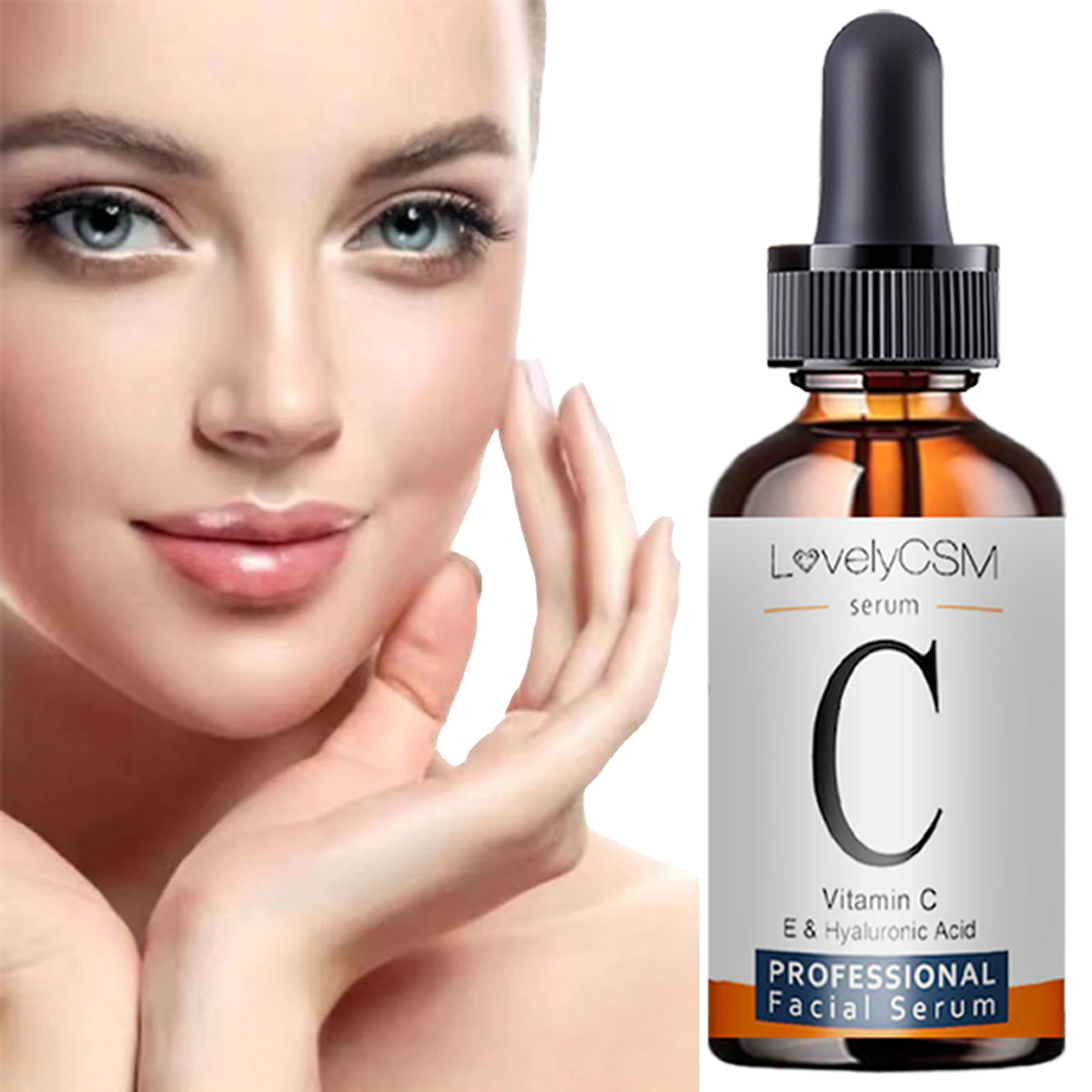 ビタミンCフェイシャルリキッドセラム,アンチエイジング,美白 - Vitamin C Serum Face のレビューと価格