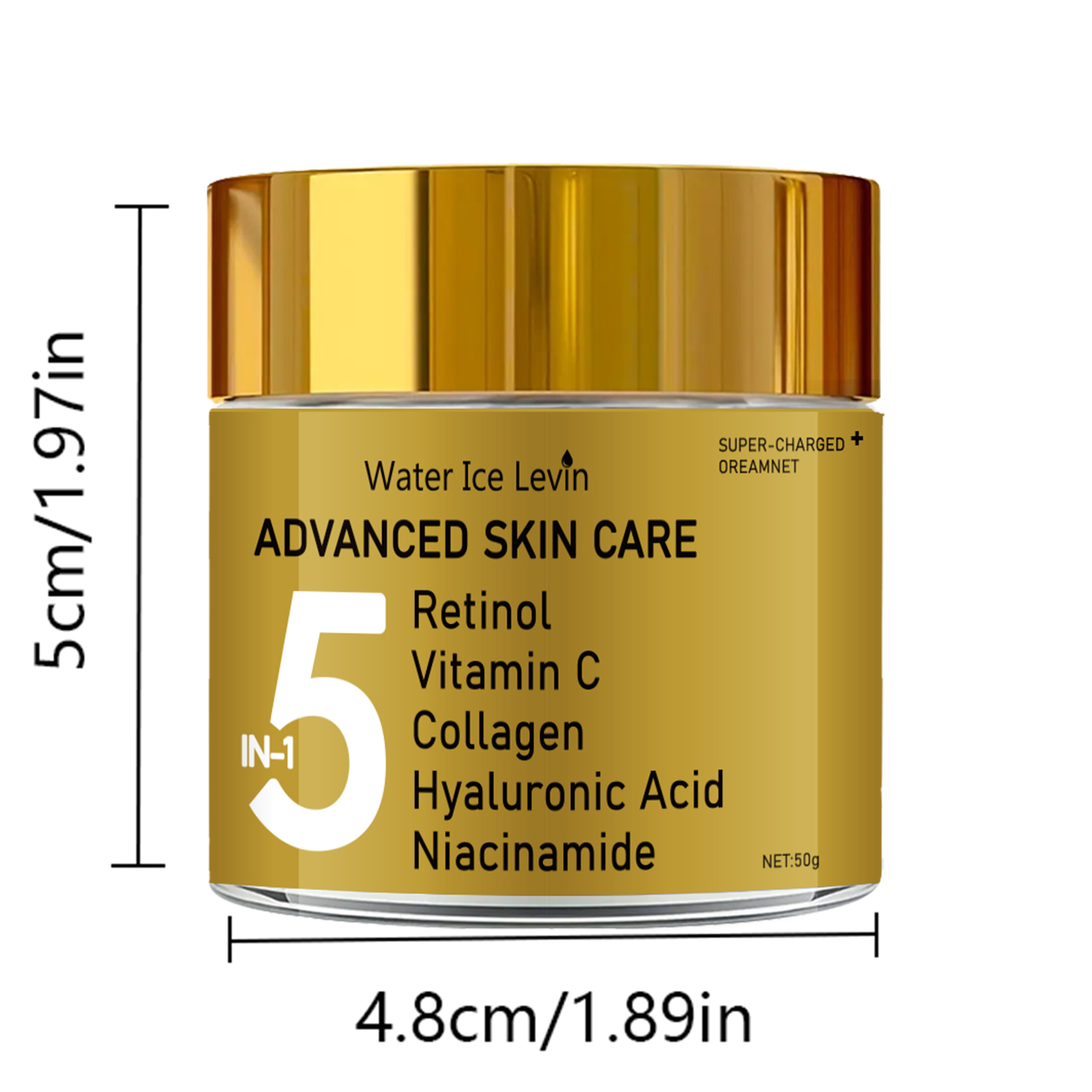 5 in 1 フェイシャルモイスチャライジングクリーム、ビタ - Vitamin C Serum Face のレビューと価格