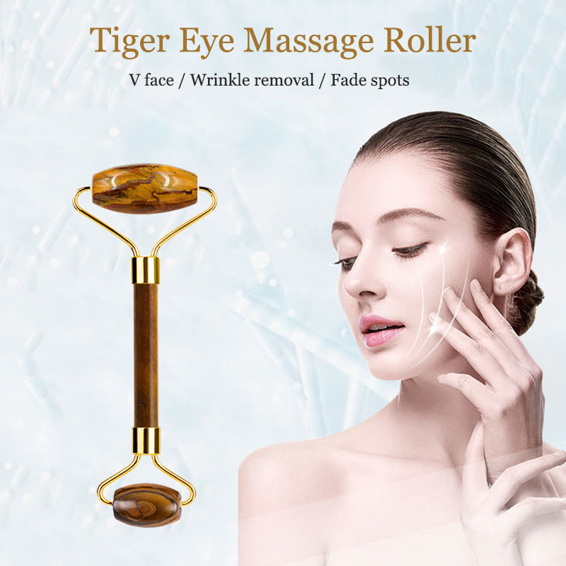 天然石タイガーアイストーン グアシャ ジェイド スリープアイ - Jade Roller Gua Sha のレビューと価格