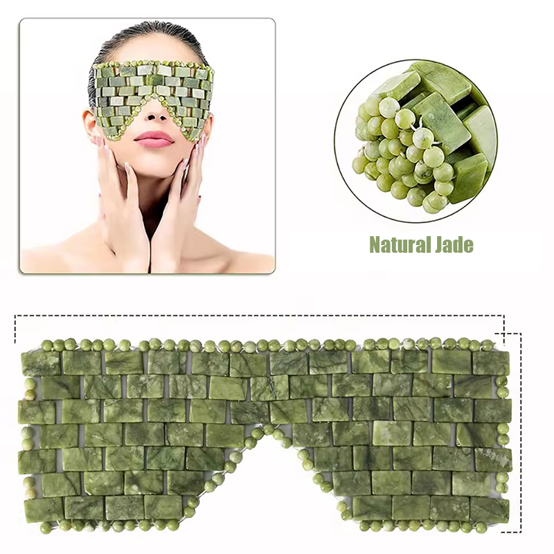 天然 Xiuyan 翡翠フェイシャルマスクガッシュスクレーパ - Jade Roller Gua Sha のレビューと価格